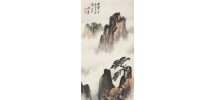 胡若思 雲升山(shān)色